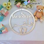 Personalized baby name sign