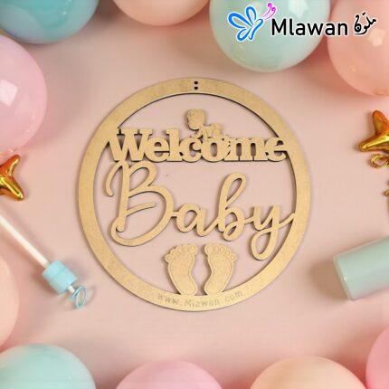 Personalized baby name sign