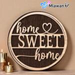 Rustic Home Sweet Home sign