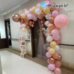 Elegant baby welcome hospital room decor newborn decorations