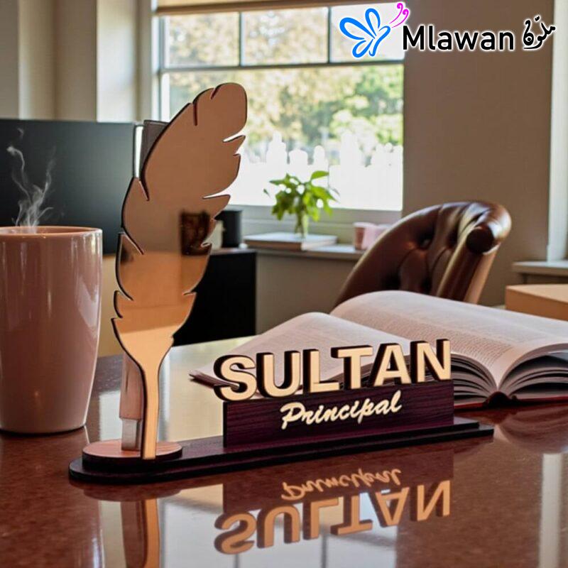 Personalized Desk Nameplate Decor Find Custom Name Plate