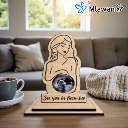Pregnanat Mother Gift Photo Drame Ultrasound Baby Picture Frame Sonogram - Keepsake ultrasound photo frame