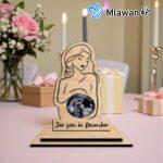 Ultrasound picture frame new mom gift baby sonogram frame.