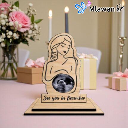 Ultrasound picture frame new mom gift baby sonogram frame.
