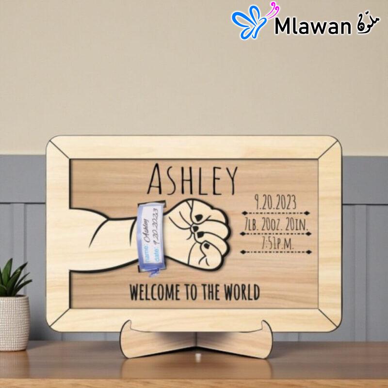 Baby bracelet keepsake gift