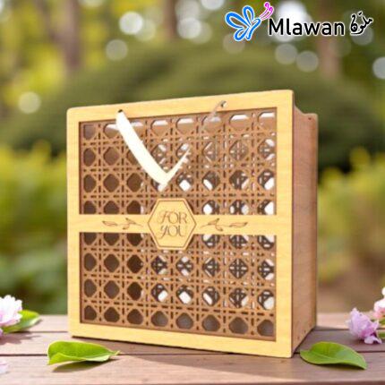 Personalized Wooden Keepsake Box - Custom Engraved Wooden Gift Box