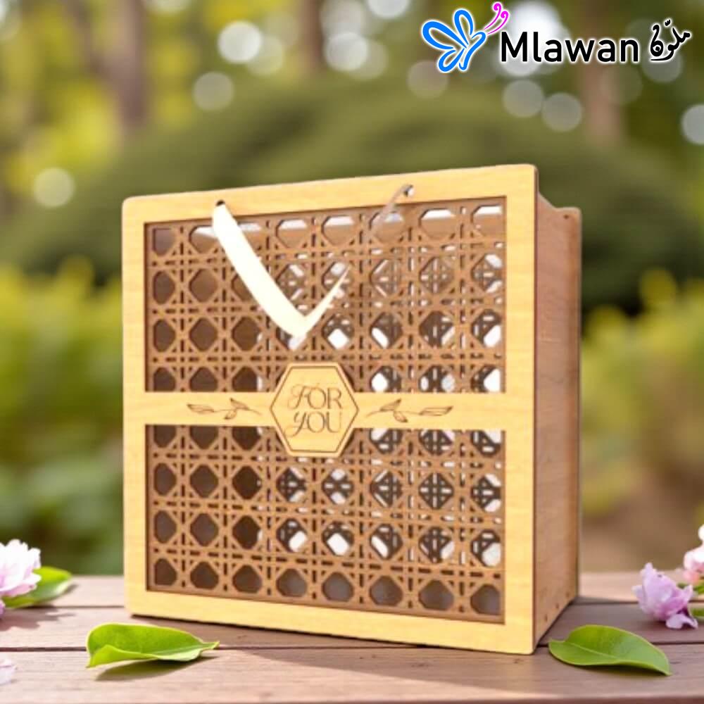 4839-4 (1) Personalized Wooden Keepsake Box - Custom Engraved Wooden Gift Box