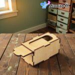 صناديق خشبية فاخرة بغطاء منزلق مجموعة صناديق هدايا خشب للتخزين المنزلي الأنيق