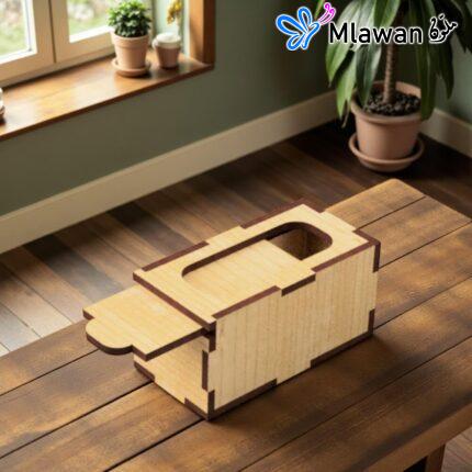 صناديق خشبية فاخرة - Wooden Boxes Set with Sliding Lid Slider Gift Storage Boxes