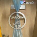 New baby decorations hospital decor personalized gifts Saudi German Dubai.