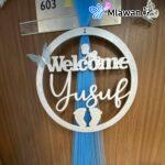 تزيين استقبال مواليد بالونات