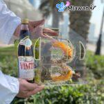 Ramadan Gift Acrylic Bag Vimto treats.