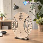 Timeless wooden perpetual calendar