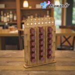 Stylish coffee pod organizer Nespresso capsule holder cool storage.