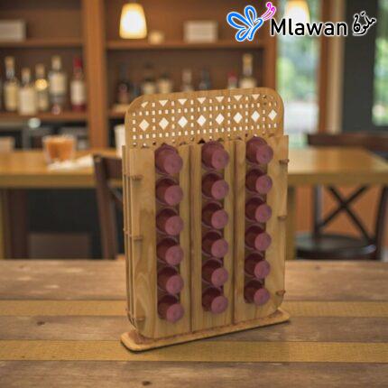 Stylish coffee pod organizer Nespresso capsule holder cool storage.