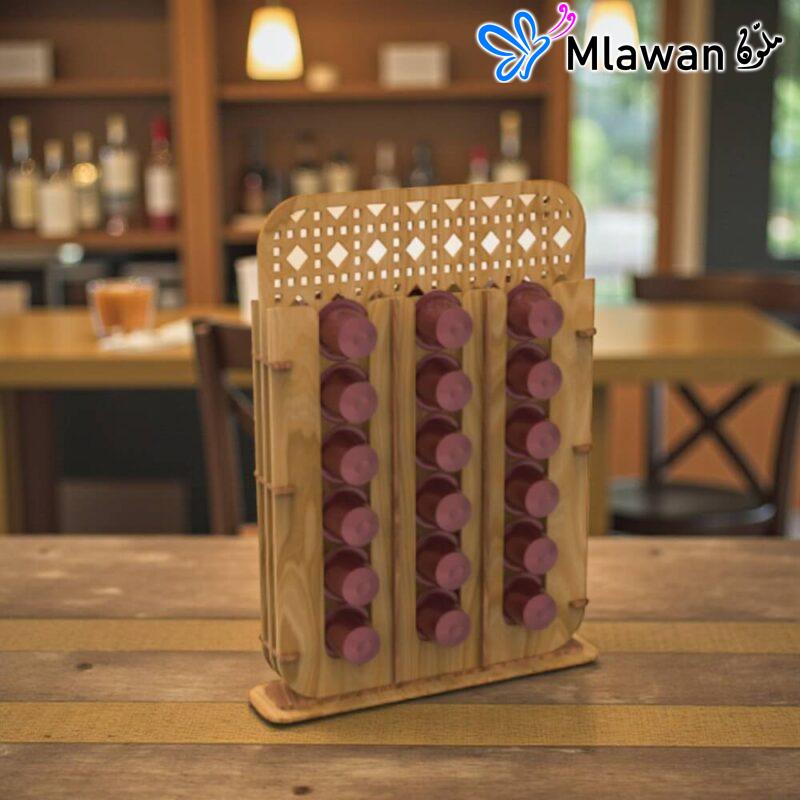 Here are a few options:* حامل كبسولات قهوة نسبريسو عصري لتخزين أنيق.* منظم كبسولات قهوة أنيق - حامل كبسولات قهوة | نسبريسو عصري | منظم كبسولات أنيق | تخزين كبسولات قهوة* حامل كبسولات قهوة نسبريسو يوفر تخزينًا منظمًا.* تصميم عصري لـ حامل كبسولات قهوة نسبريسو.* أنيق: حامل كبسولات قهوة نسبريسو لتنظيم الكبسولات.