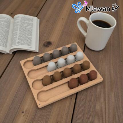 ترتيب أنيق لكبسولات القهوة ديكور منزلي فاخر