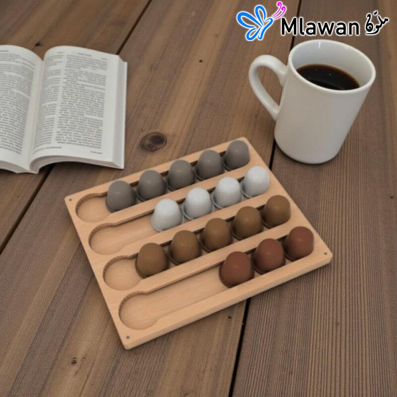 ترتيب أنيق لكبسولات القهوة ديكور منزلي فاخر