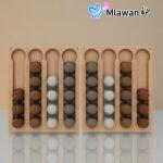 Rustic coffee pod storage