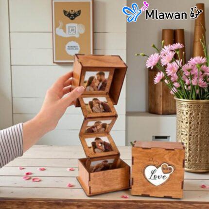 هدايا عيد الحب صندوق صور شخصي تذكارية