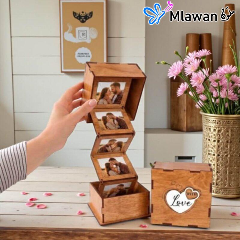 هدايا عيد الحب صندوق صور شخصي تذكارية