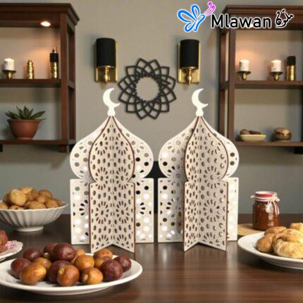 Elegant Ramadan Mosque Table Decor Kareem Eid