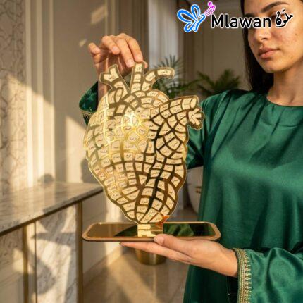 Luxury Golden Heart Tracker