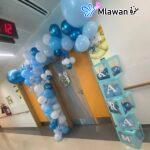 Welcome Baby Sharjah balloon arch decorations gifts