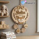 Personalized Deer Birth Sign