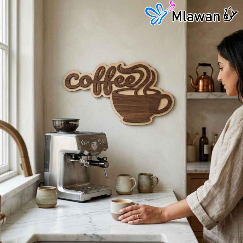 coffee cup wood art