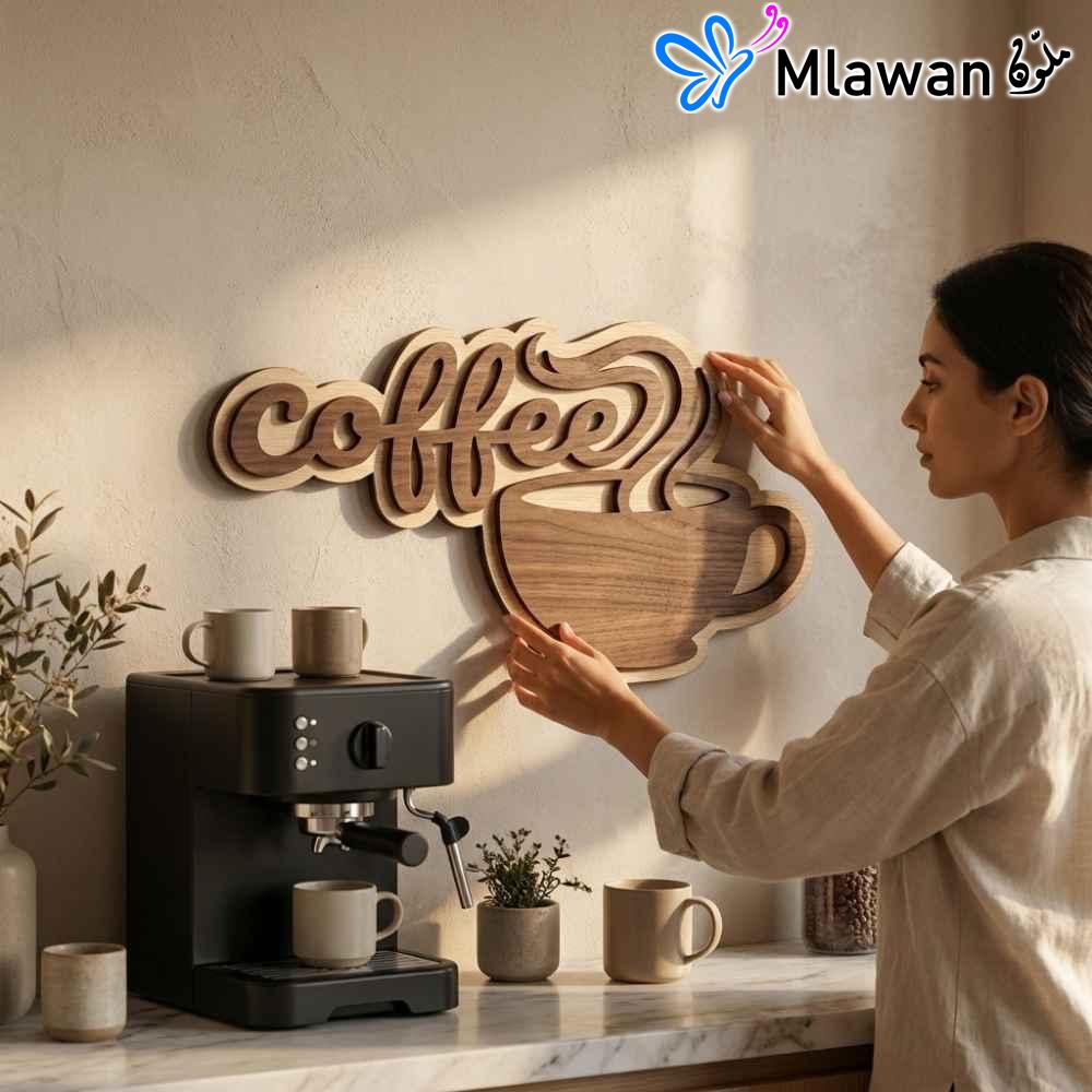 4964 coffee sign wooden wall art for cozy kitchen