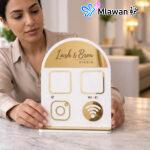 Acrylic Social Media QR Stand