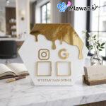 Elegant QR code stand