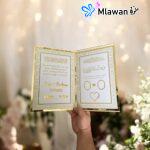 Personalized Nikah Acrylic Thumb Board Wedding Islamic Nikkah Certificate Contract.Personalized Nikah Contract Acrylic thumb board nikah - Islamic Nikkah Certificate.