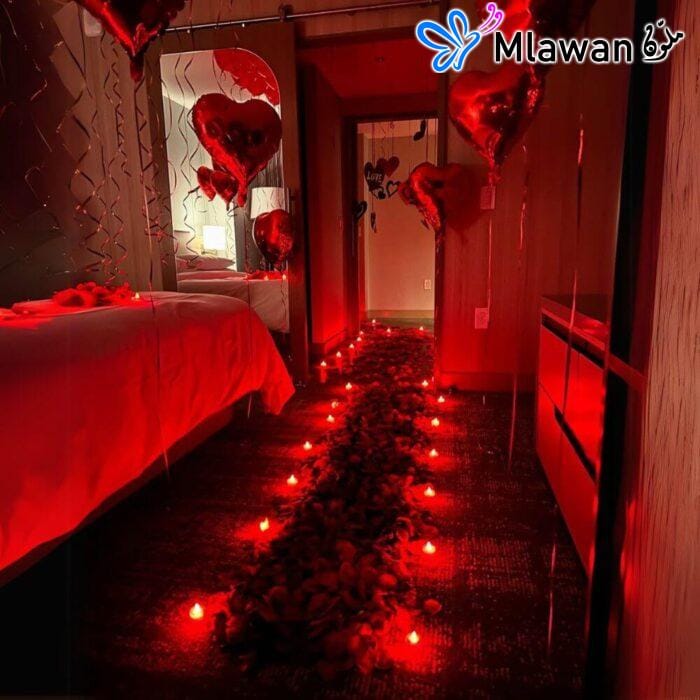Romantic Hotel Room Decor Decoration Ideas for a Perfect Date Night - Image 5