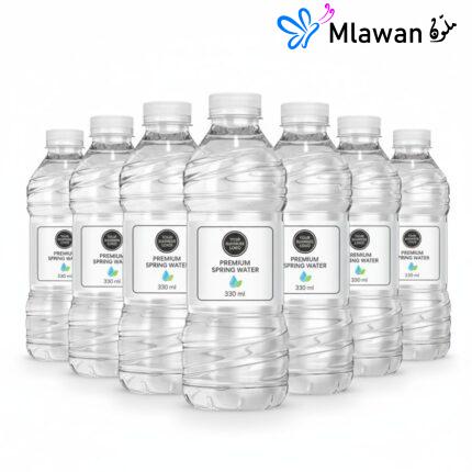 Logo water bottles branding