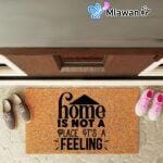 Welcome Home Door Mat-Home is not a place its a feeling