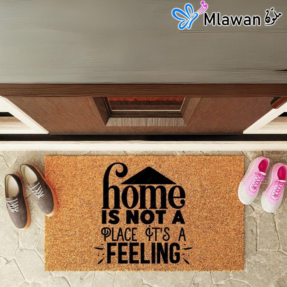 8 Welcome Home Door Mat-Home is not a place its a feeling