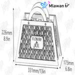 Flower purse gift basket