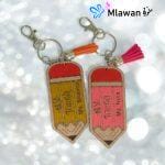 Celebrate Teachers Day with Our Colorful Engraved Keychain Pen | Best Teacher Ever Gift - Image 3