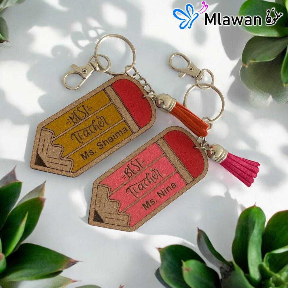 IMG_0197-Photoroom Celebrate Teachers Day with Our Colorful Engraved Keychain Pen | Best Teacher Ever Gift - Image 1