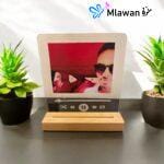 Custom Acrylic Music Plaque with Spotify QR Code for Personalized Gifts