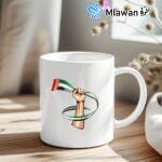 UAE flag day ceramic coffee mug